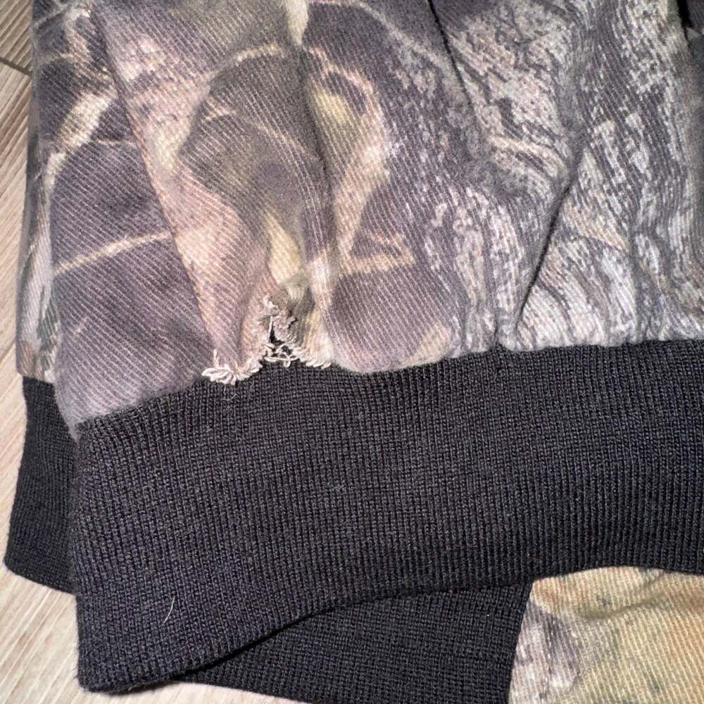 Vintage 90s Remington Camo Insulated Bomber Jacket Men's Size Large - Picture 10 of 10